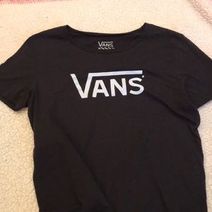 Black vans t shirt